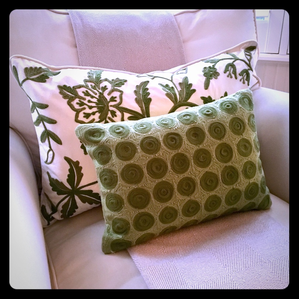 POTTERY BARN PILLOWS